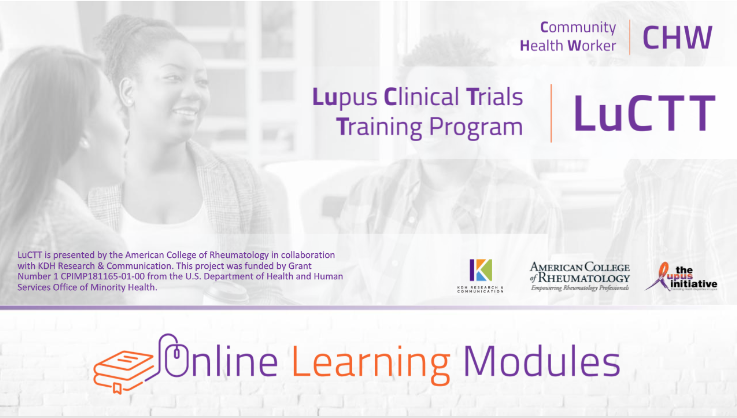 Lupus Clinical Trials Training Program | LuCTT