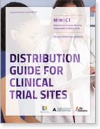 Document cover - Clinical trials distribution guide